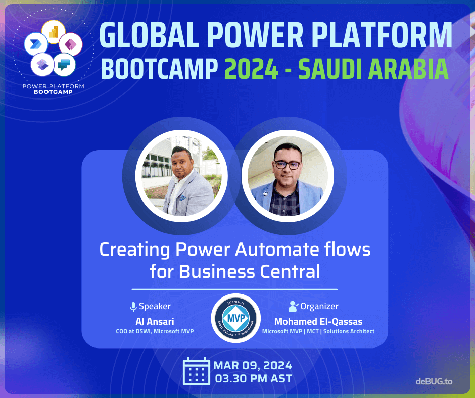 Global Power Platform Bootcamp 2024 in Saudi Arabia.