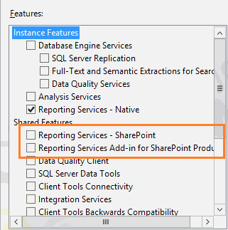 Add Reporting Service Integrated Moe in SQL Server