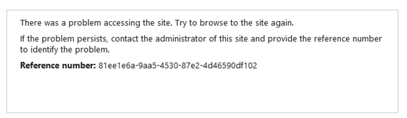 CRM 2013: There was a problem accessing this site