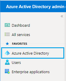 Open Azure Active Directory