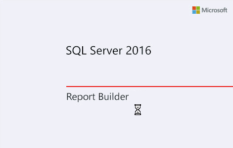 open report builder in ssrs 2016