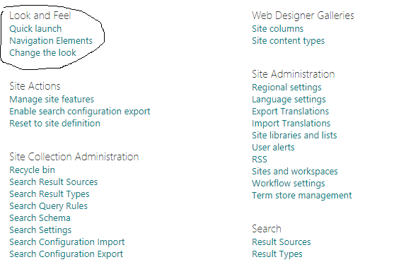 missing Title, description, and logo in SharePoint online site