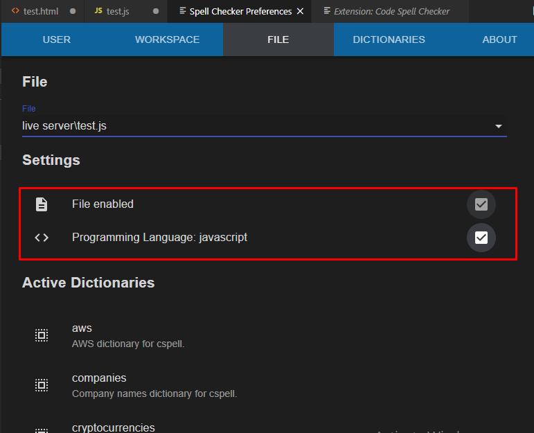 Visual studio spell checker настройка