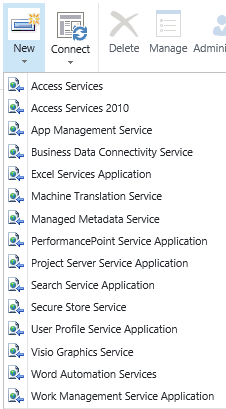 Missing SQL Server Reporting Services Service Application in SharePoint Central Administration
