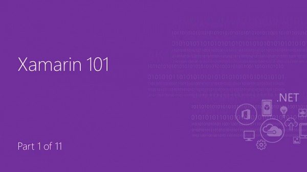 Xamarin for beginners by Microsoft