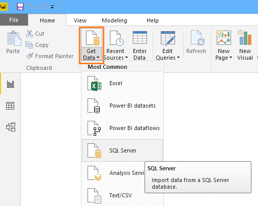 get data in power bi