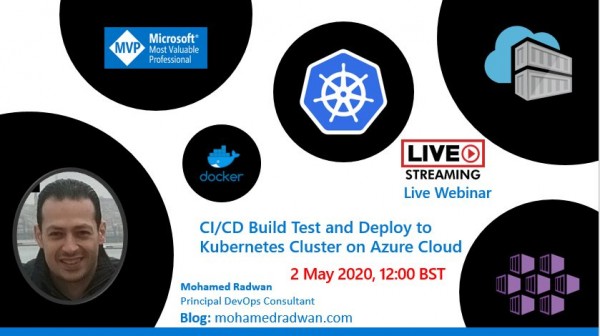 CICD Build Test and Deploy to Kubernetes Cluster on Azure Cloud