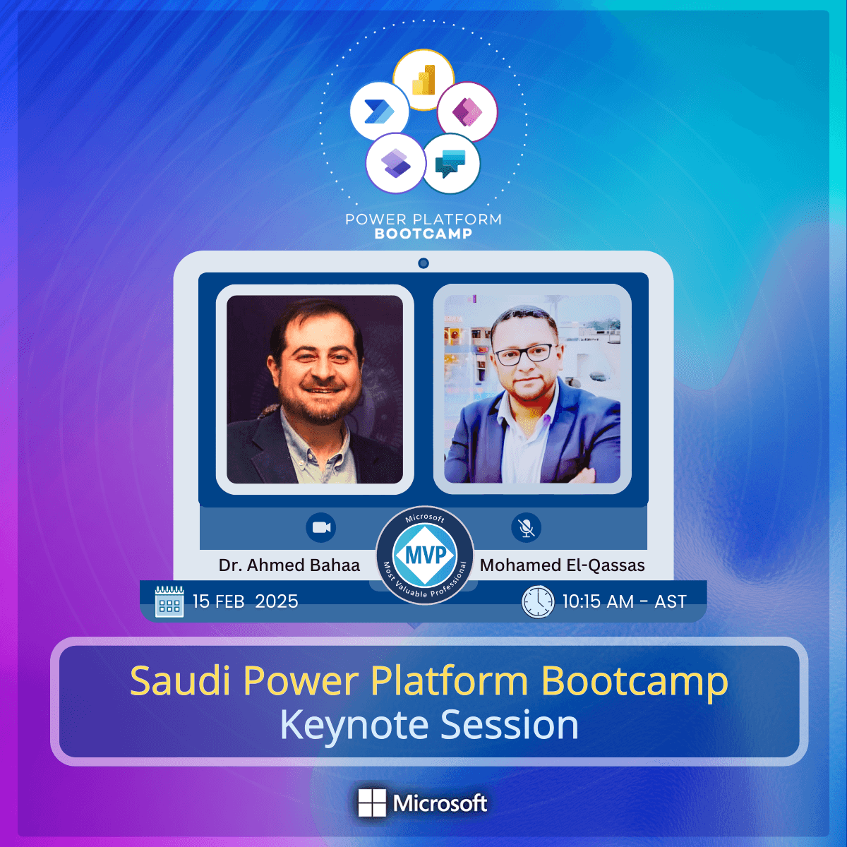 Global Power Platform Bootcamp 2025 - Saudi Arabia: Keynote by Ahmed Bahaa