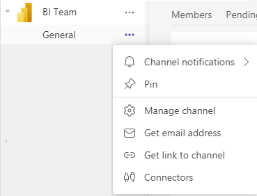 delete general channel in Microsoft Teams