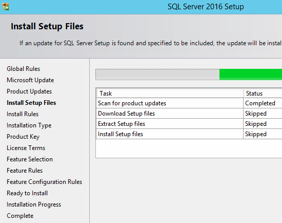Install and Configure SSRS 2016  - Install Setup files