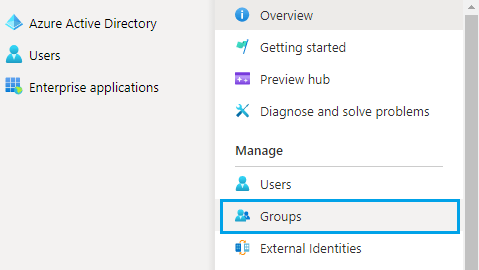 Open Groups in Azure Active Directory