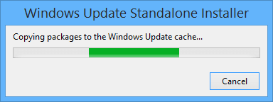 Windows update standalone Installer