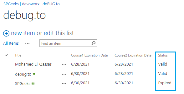 How to use AND OR in SharePoint Calculated Column