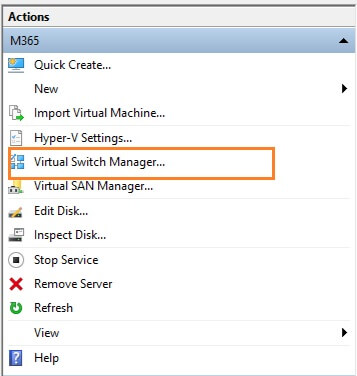 virtual switch manager