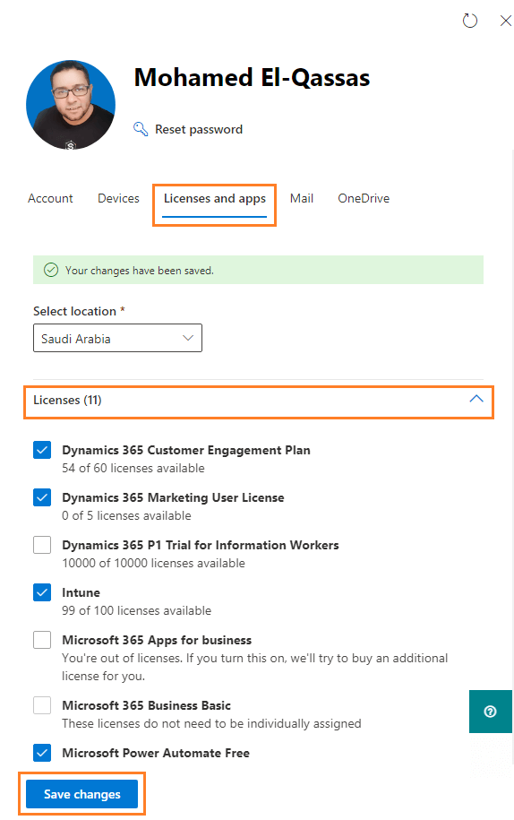 Assign a user in your organization a Microsoft Teams license