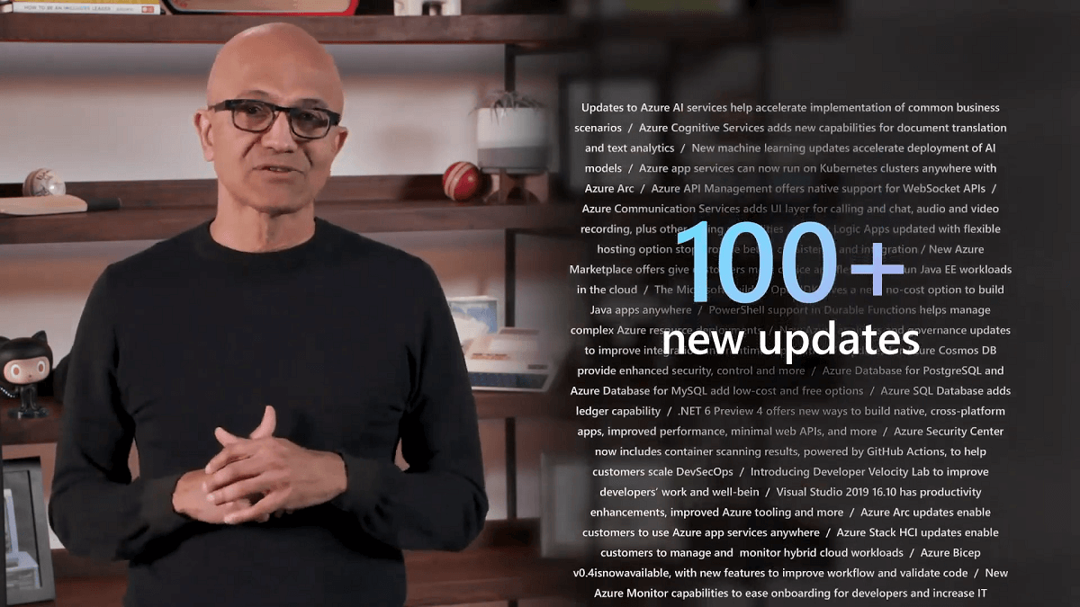 Microsoft Build 2021 announcing more than 100 upates