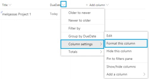 JSON column formatting in SharePoint 2013