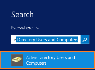 Active Directory Users and Computer