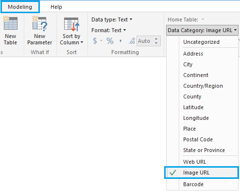 Data Category Image URL in Power BI
