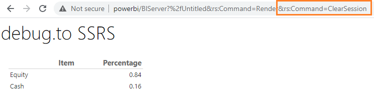 clear session in ssrs 2016