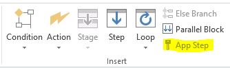 sharepoint workflow app step disabled