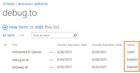 IF AND in SharePoint Calculated Column