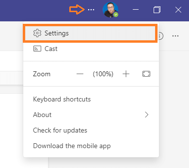 Microsoft Teams Settings