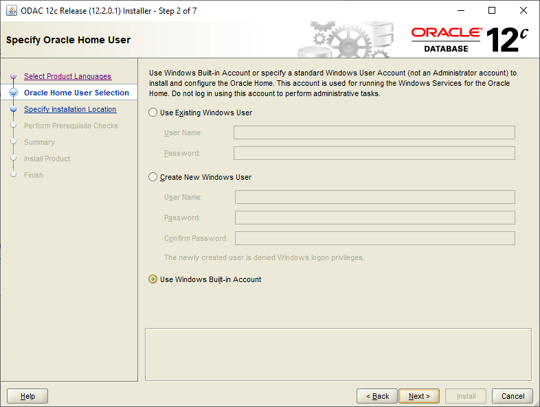 Install Oracle Data Access Client for Report Builder