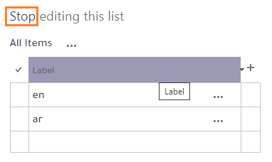 Field not found variation sharepoint