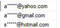 How to hide Email in SQL using Data Masking