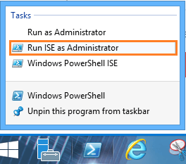 Run Windows PowerShell as Administrator