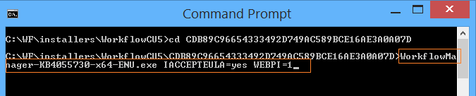 Install Workflow Manager 1.0 Cumulative Update 5