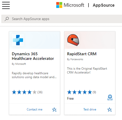 Microsoft App Source for Power Apps