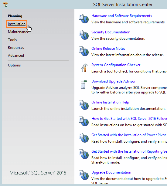 Install SSRS 2016 - Installation