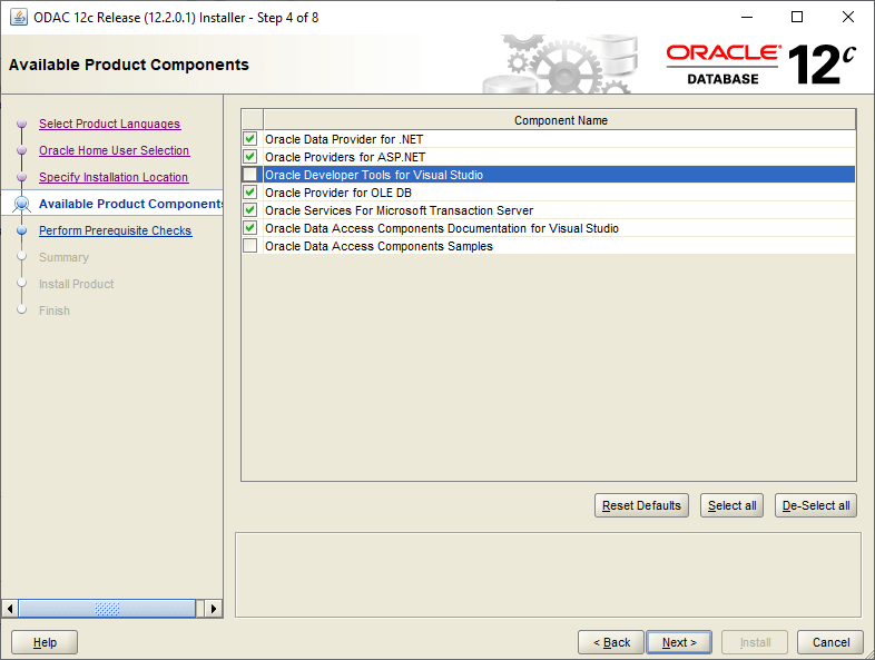 Oracle Developer Tools for Visual Studio