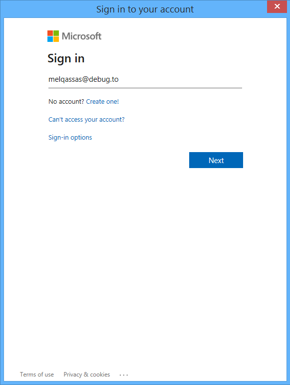 Login to SharePoint Migration Tool for SharePoint 2016