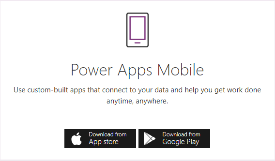 Publish power apps to play store