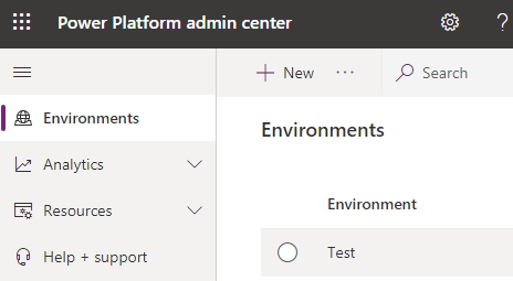how to change default environment name in power apps