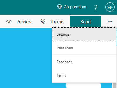 missing multilingual settings in Microsoft Forms