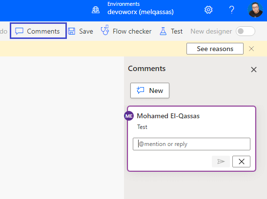 add comment in Power Automate (1)