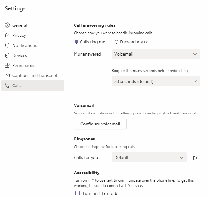 Manage Call answering rules in Microsoft Teams Admin Center