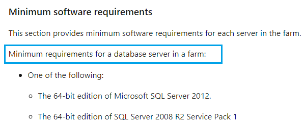 Supportd and unsupported SQL Server in SharePoint 2013