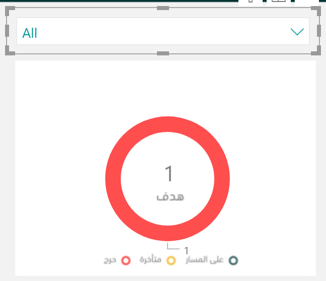 Create a slicer based on a table