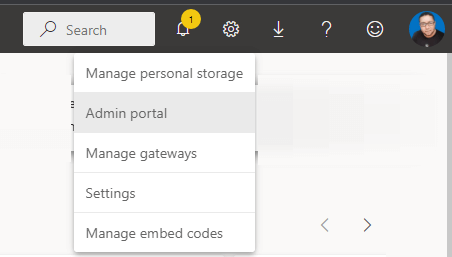 Admin Portal in Power BI