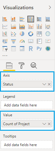 power bi custom sorting order bar chart