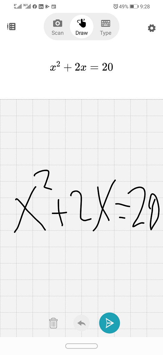 Math Equation Drawing