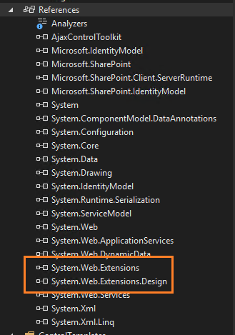 The type or namespace name 'updatepanel' does not exist in the namespace