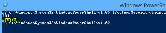 Get domain name in Windows PowerShell