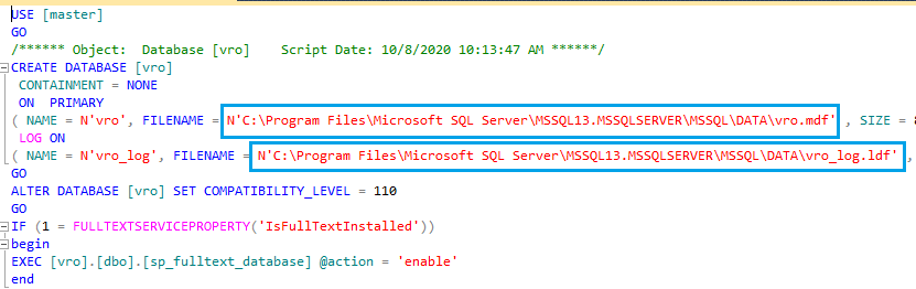 change data location in SQL server-min