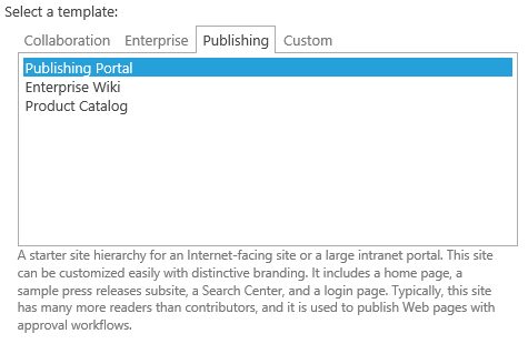 Variations Publishing site in SharePoint 2019